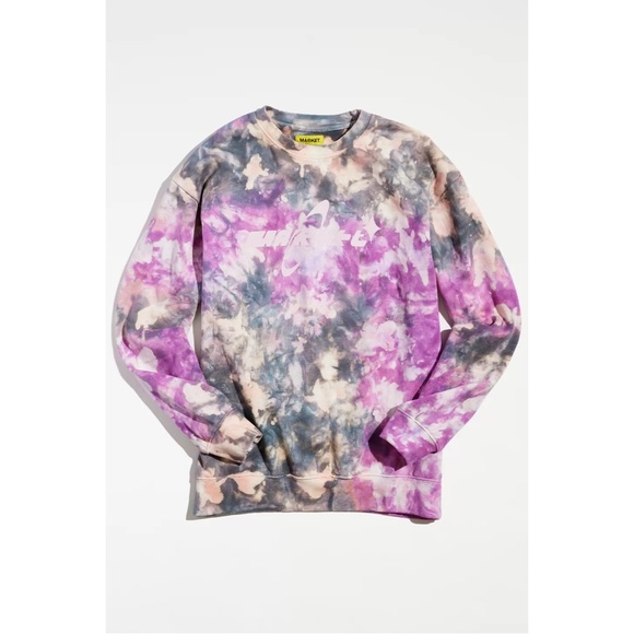 NWT Market UO Exclusive Cosmo Tie-Dye Crew Neck Sweatshirt - Picture 1 of 5
